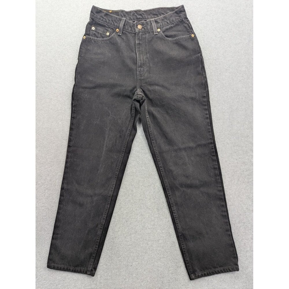 Vintage Levis 512 Jeans Womens 12 Petite Slim Fit Straight Leg Made USA 90s